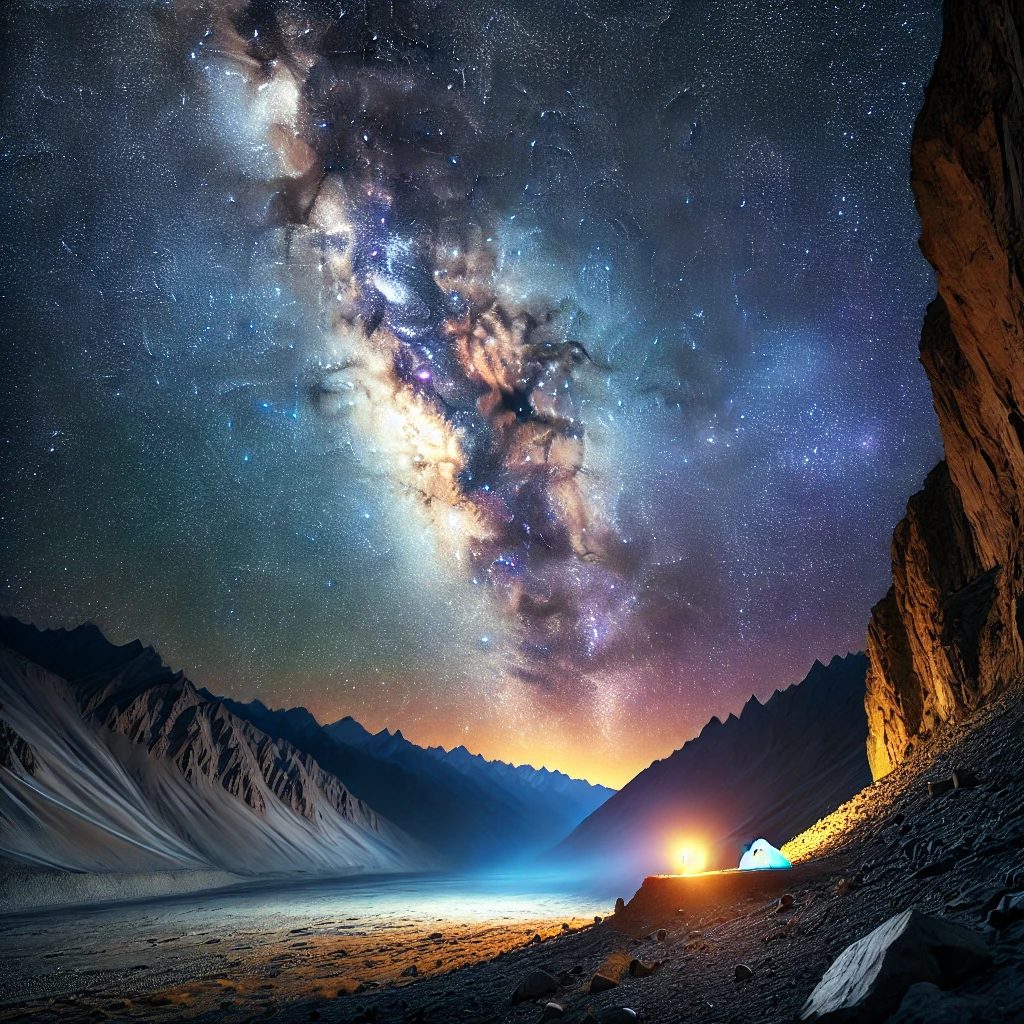 DALL·E 2025-03-23 23.43.43 - A stunning vertical image of the Milky Way stretching across the night sky over the mountains of Ladakh. The galaxy's bright core glows in shades of b DALL·E 2025-03-23 23.43.43 - A stunning vertical image of the Milky Way stretching across the night sky over the mountains of Ladakh. The galaxy's bright core glows in shades of b